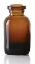 15 ml spray, amber, type 1 geblazen glas